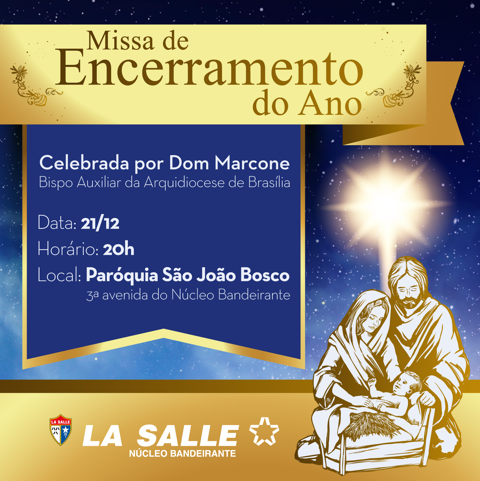 Missa de Encerramento - Card